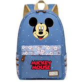 Mickey Mouse Canvas Travel Backpack School Bag for Girl Boy Kids